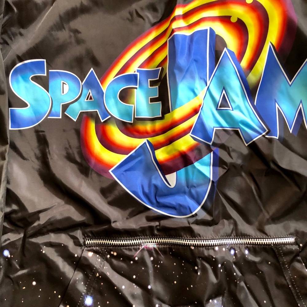 Space jam wind breaker pull over #45 - Picture 2 of 4